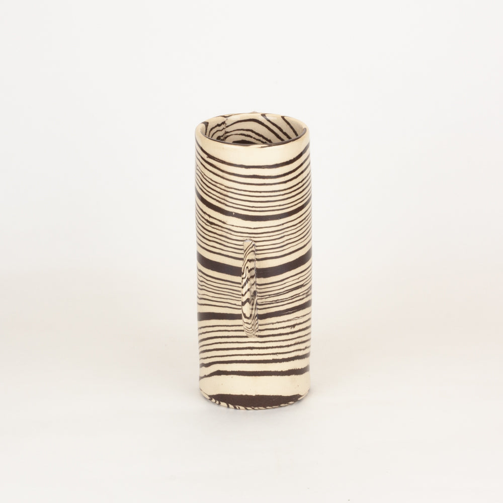 Brown & White Marble Mini Great Hey Vase