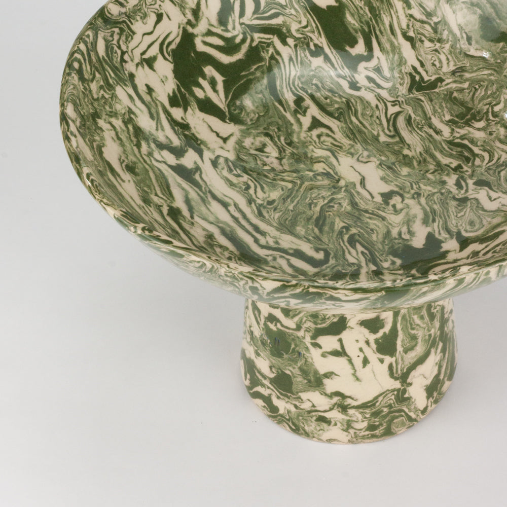 Green & White Galaxy Medium Chalice