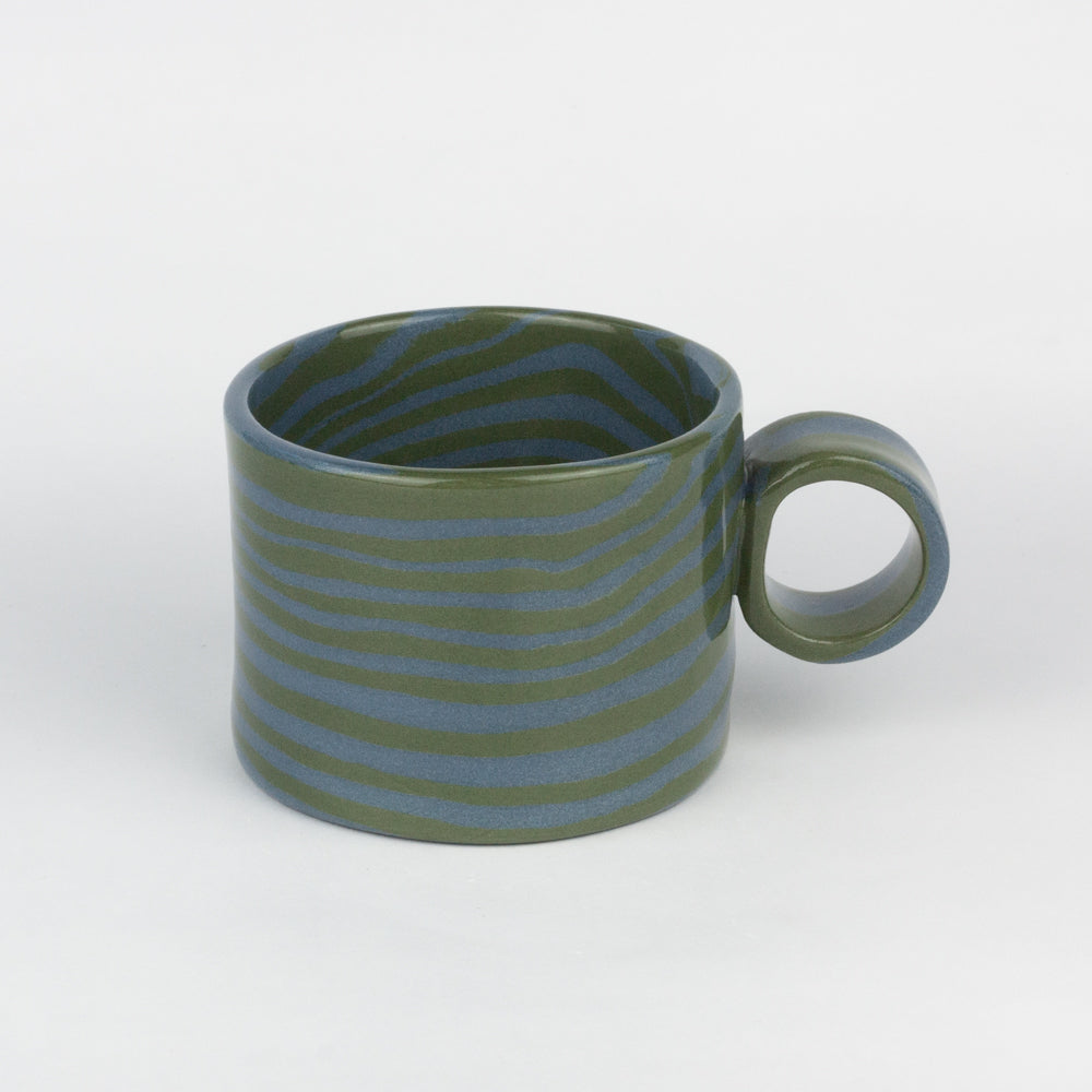 Green & Blue Marble Hug Mug