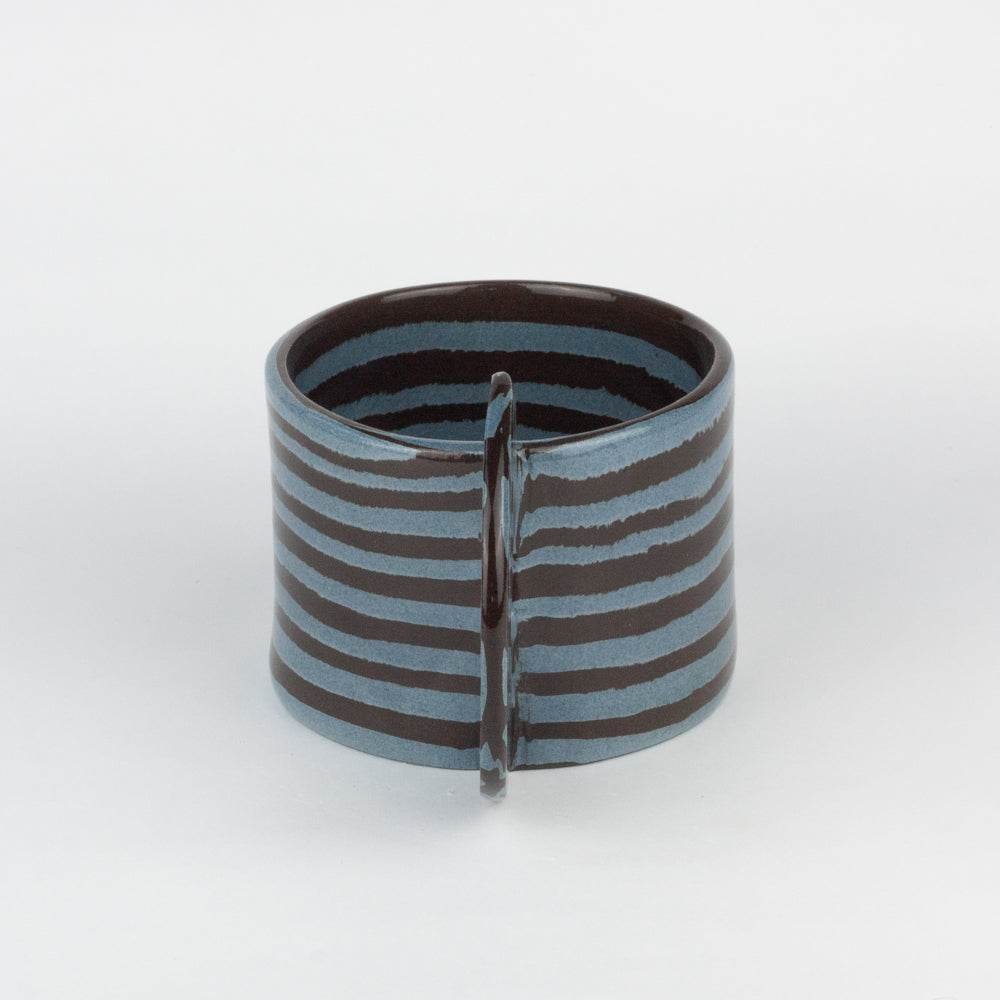 Blue & Brown Marble Mug