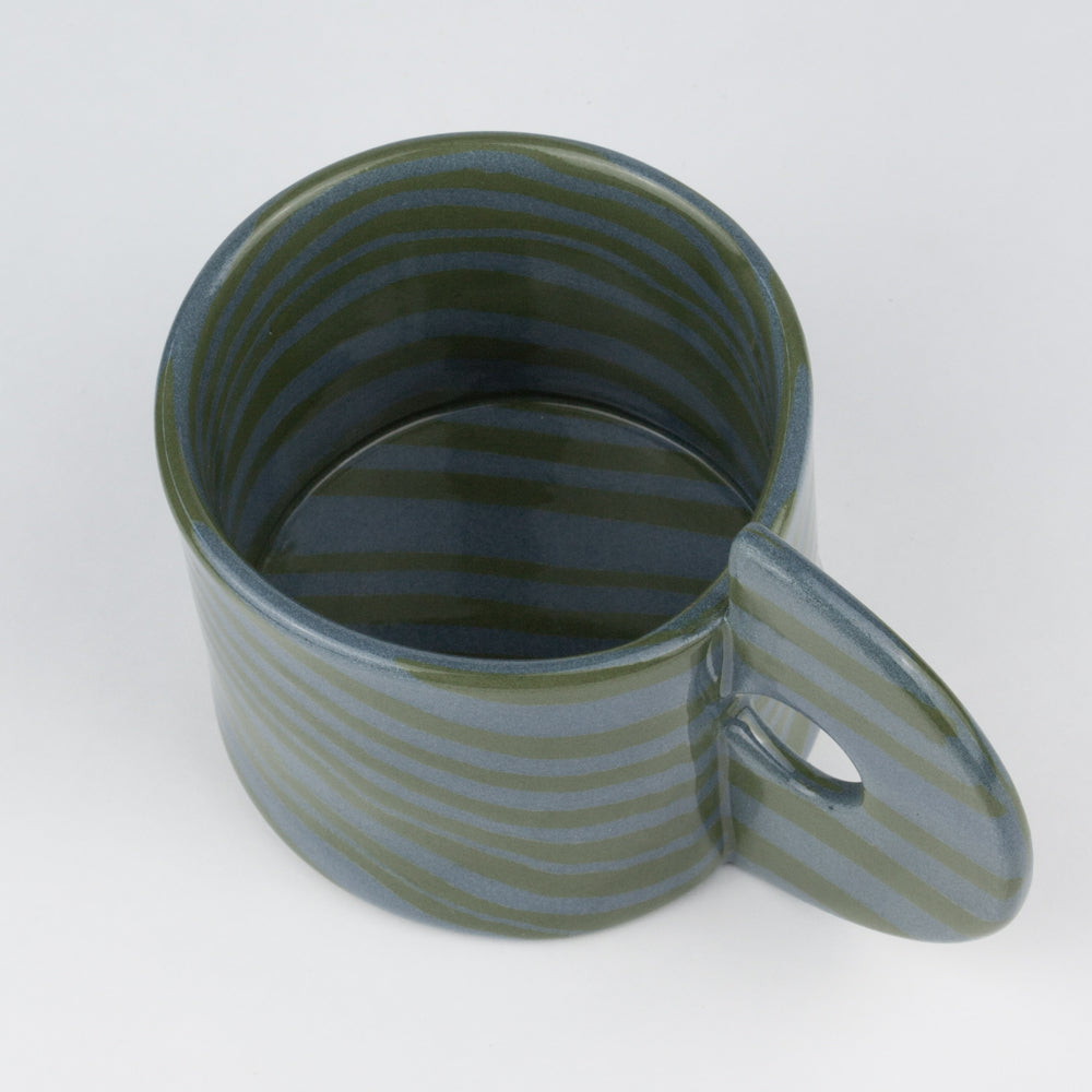 Green & Blue Marble Mug