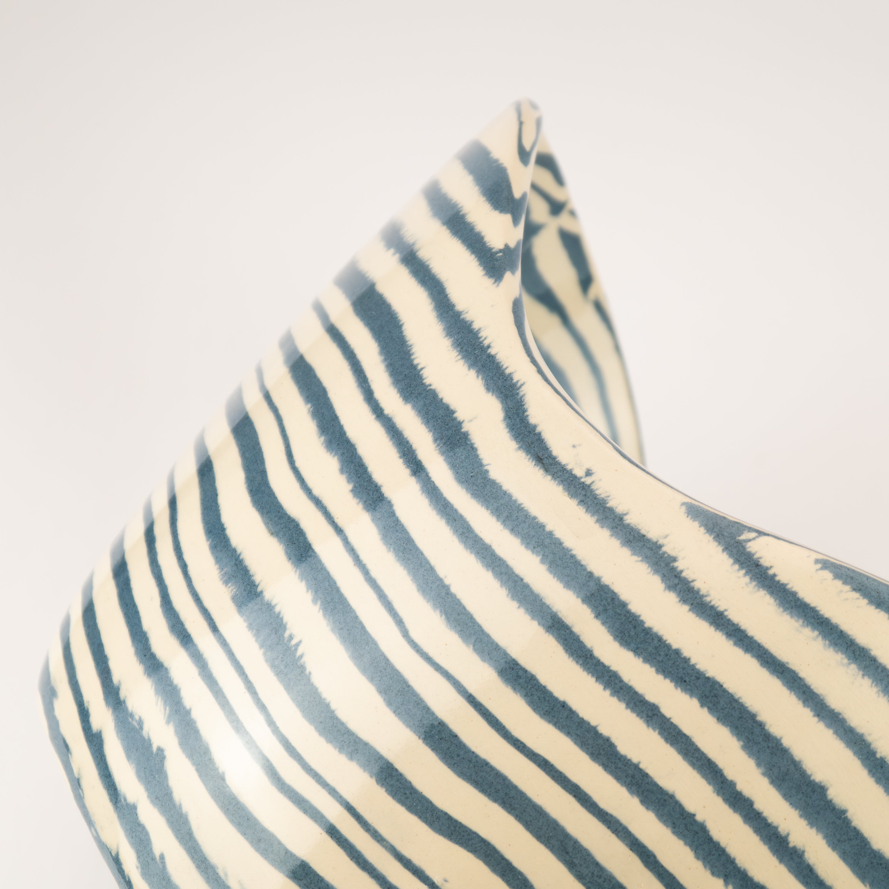 Blue & White Small Ice Bucket