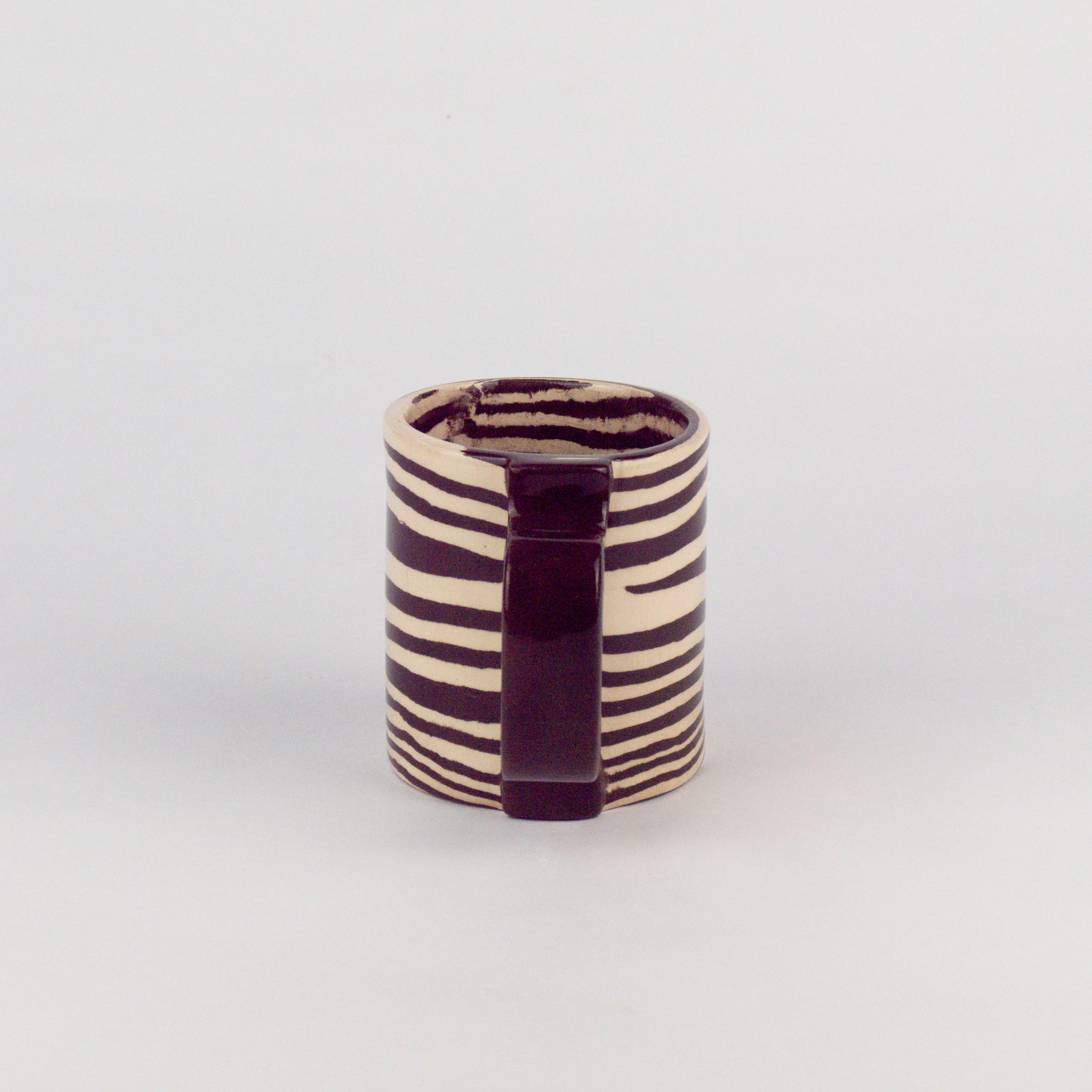 Brown & White Arch Mug