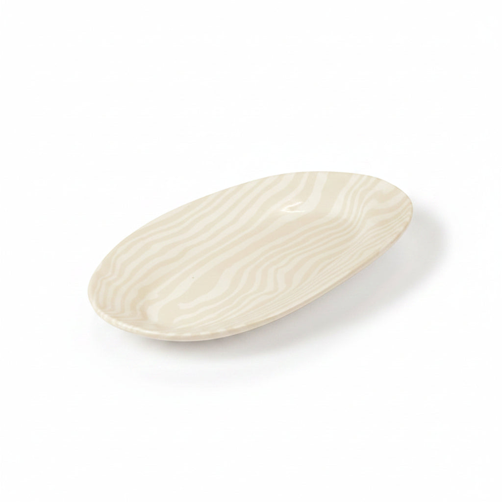 Oatmeal & White Small Platter