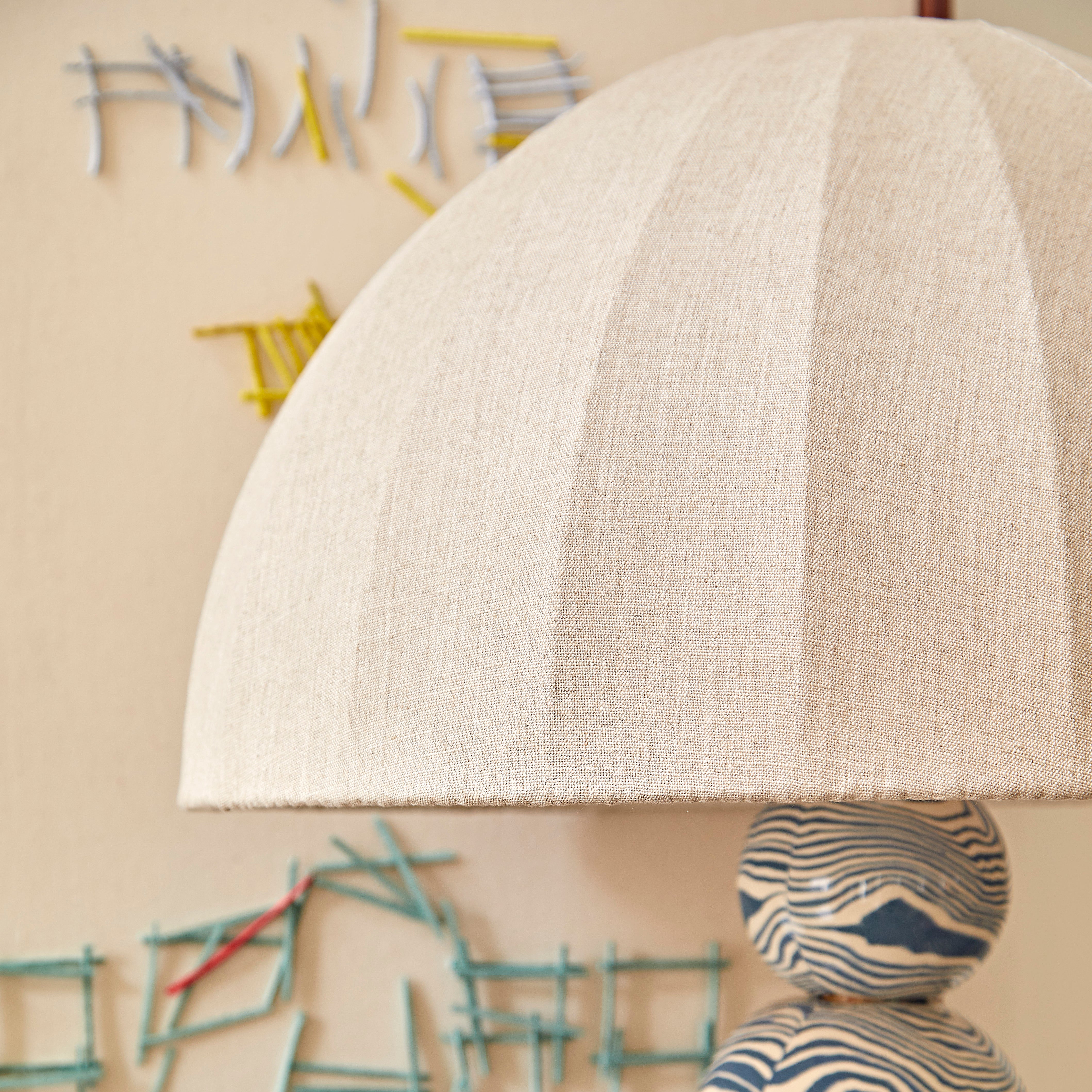 Blue & White Marble "TABLE" Table Lamp