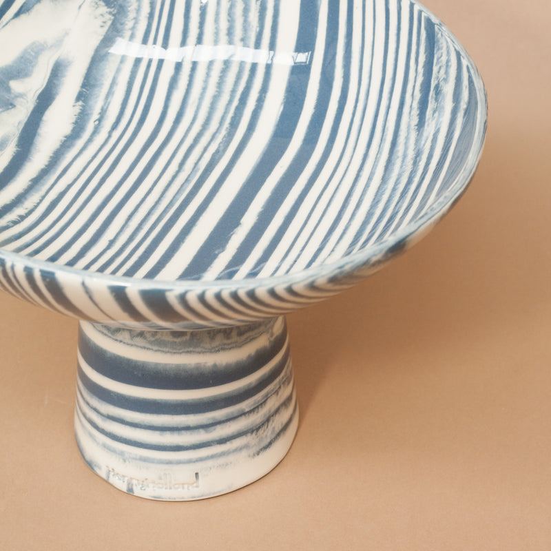 Blue & White Medium Chalice Bowl