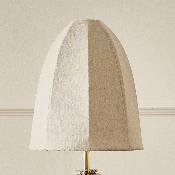 Edison Brown & White Table Lamp