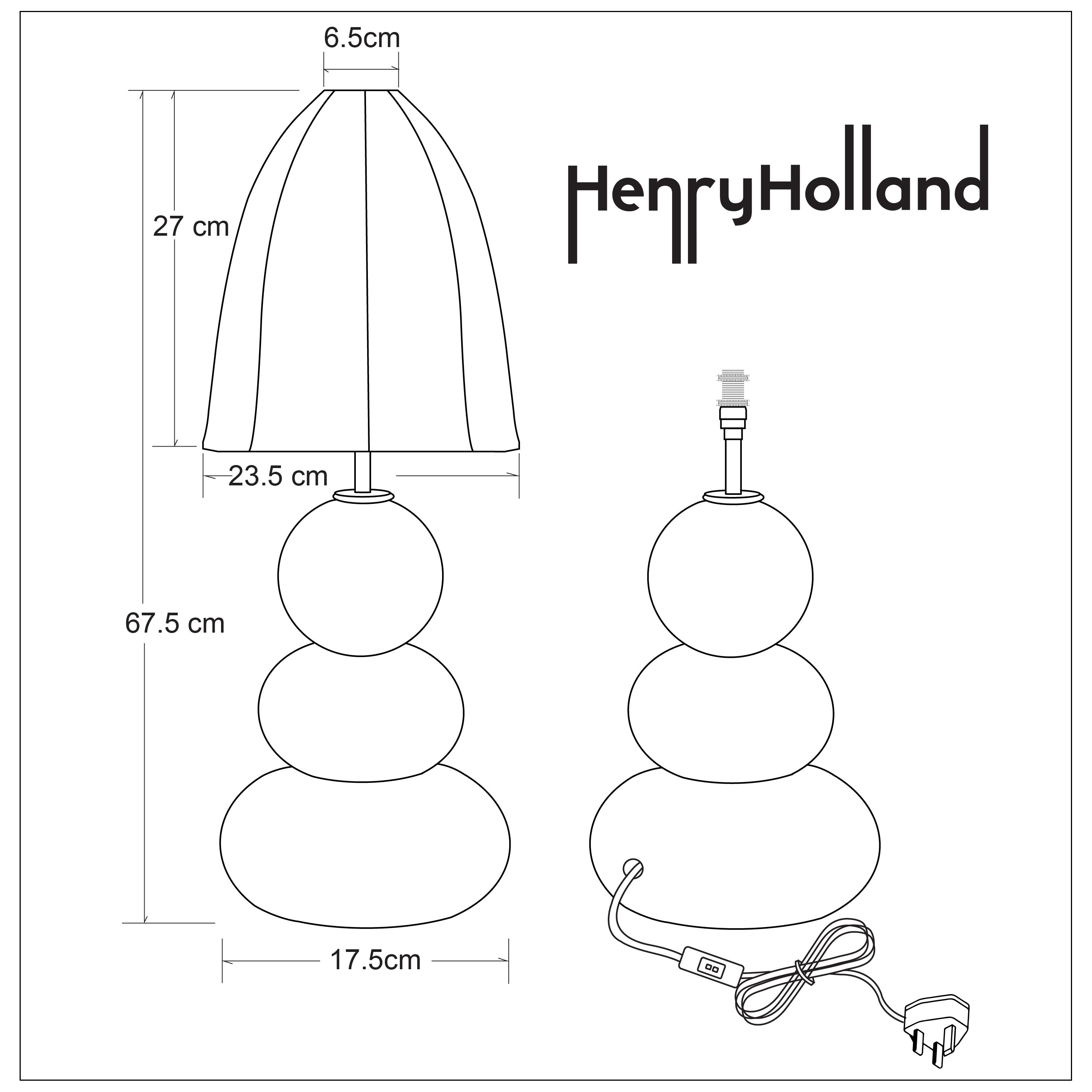 Franklyn Oatmeal & White Table Lamp
