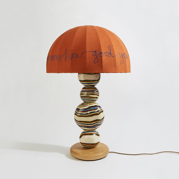 Henry Holland x Paul Smith Ceramic "TABLE" Table Lamp