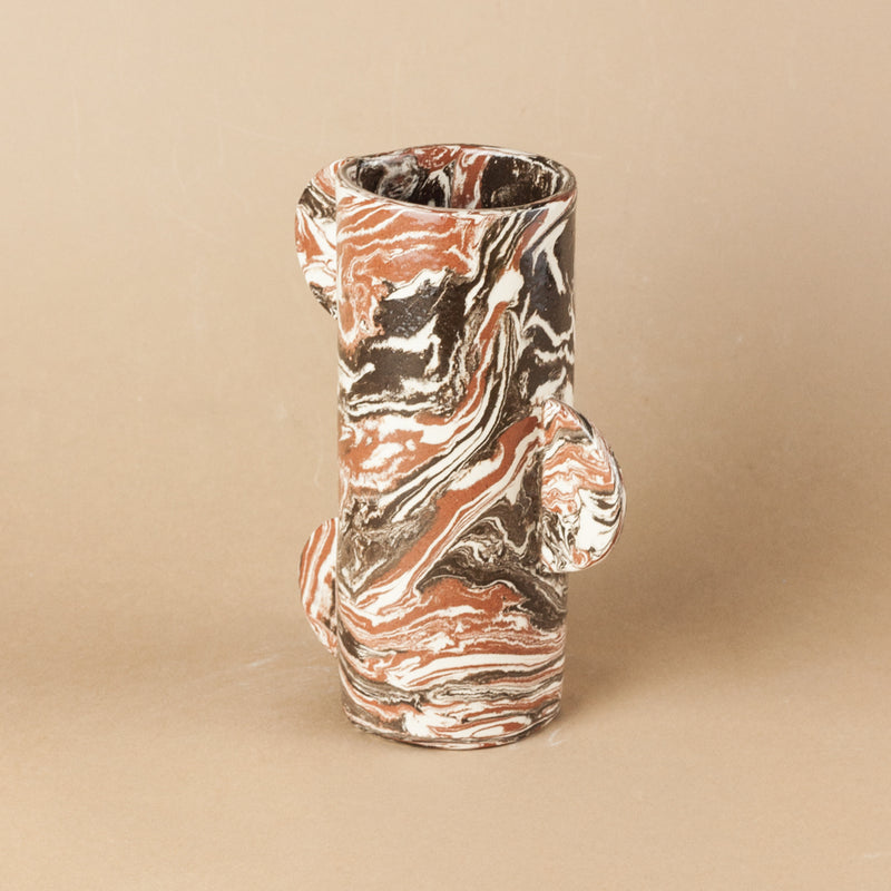 Brown, Terracotta & White Space Mini Great Hey Vase