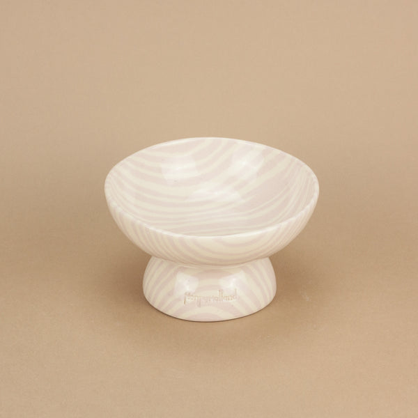 Pink & White Small Chubby Chalice Bowl