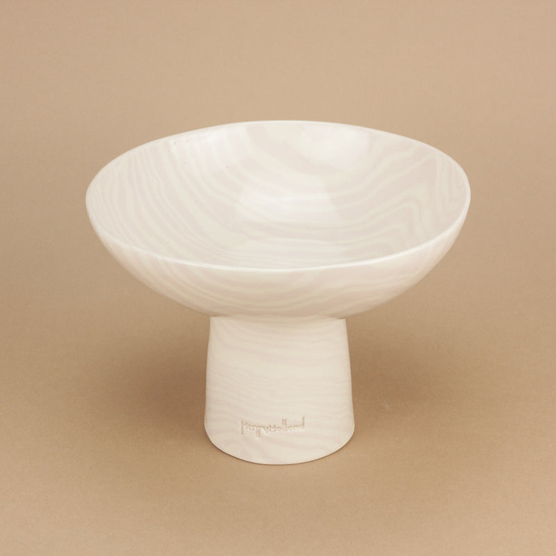 Pink & White Medium Chalice Bowl