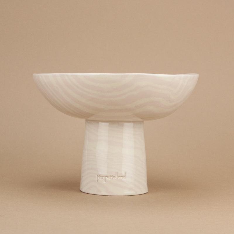 Pink & White Medium Chalice Bowl