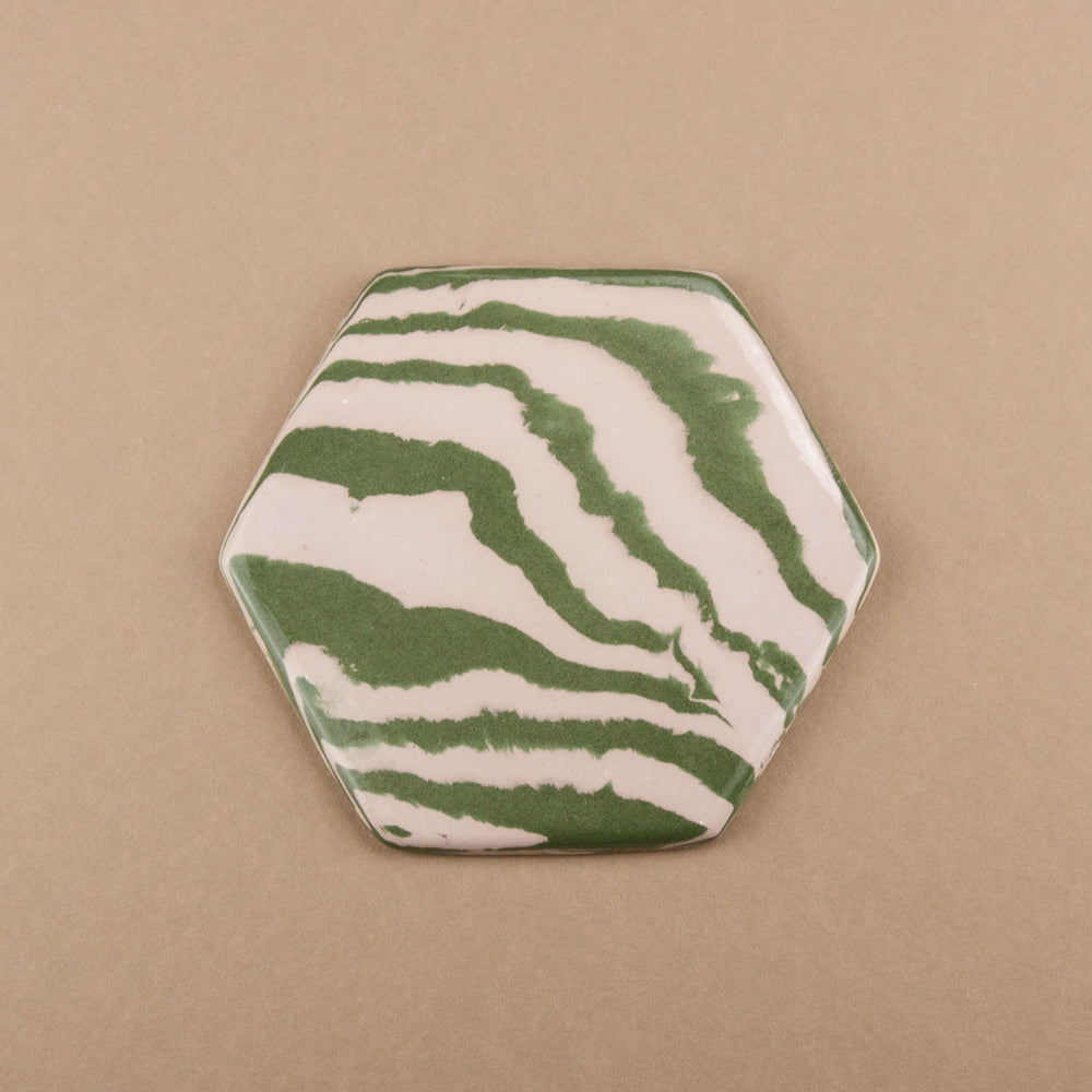 Green & Pink Coaster Henry Holland Studio