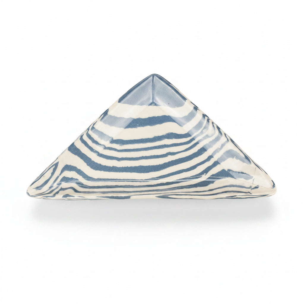 Mix Set of 4 Blue & White Tapas Plate
