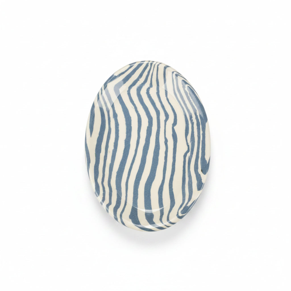 Mix Set of 4 Blue & White Tapas Plate