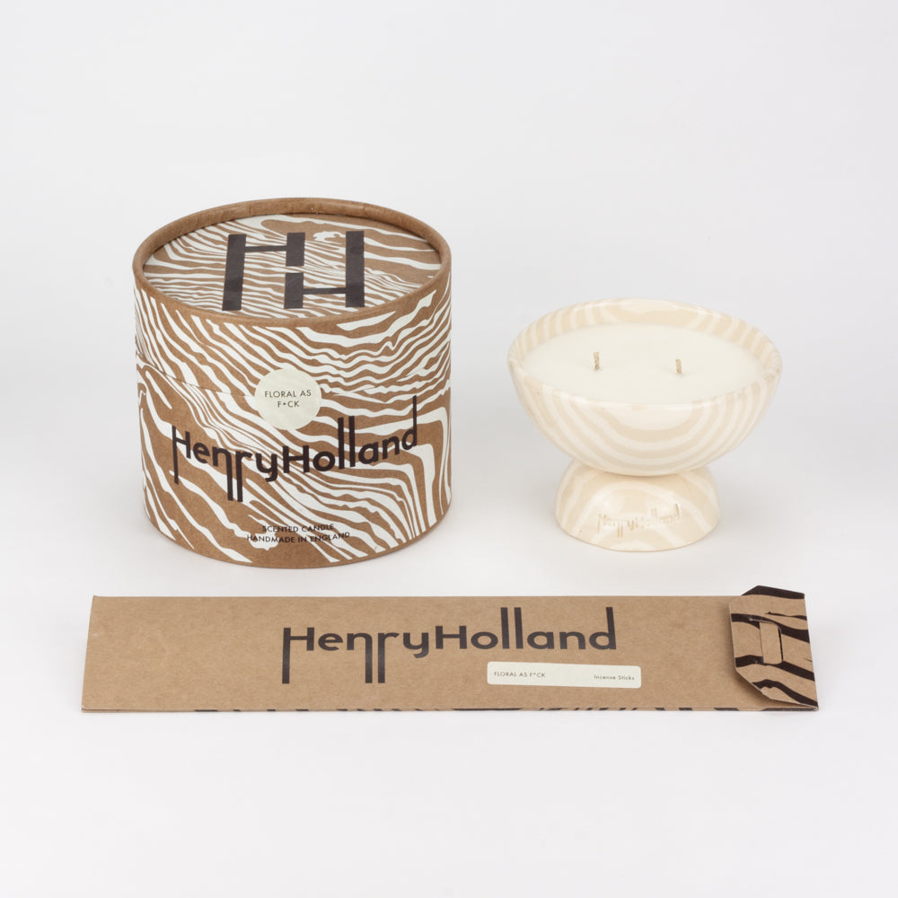 Floral as F*ck I Duo Candle & Incense Gift Set