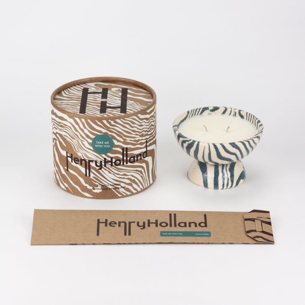 Take Me With You I Duo Candle & Incense Gift Set