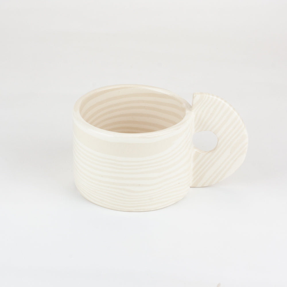 Oatmeal & White Mug