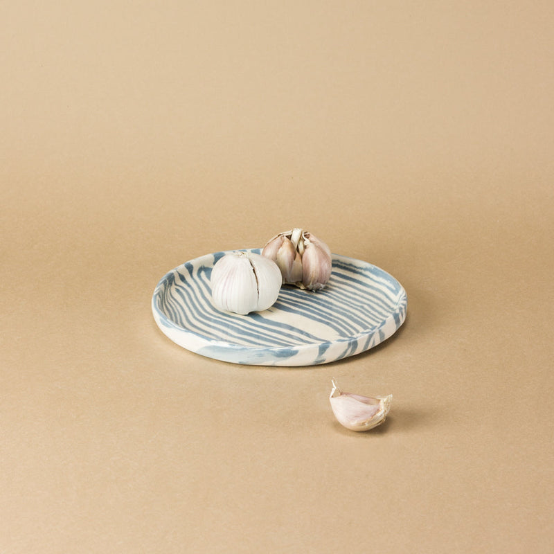 Set of 2 Blue & White Side Plates