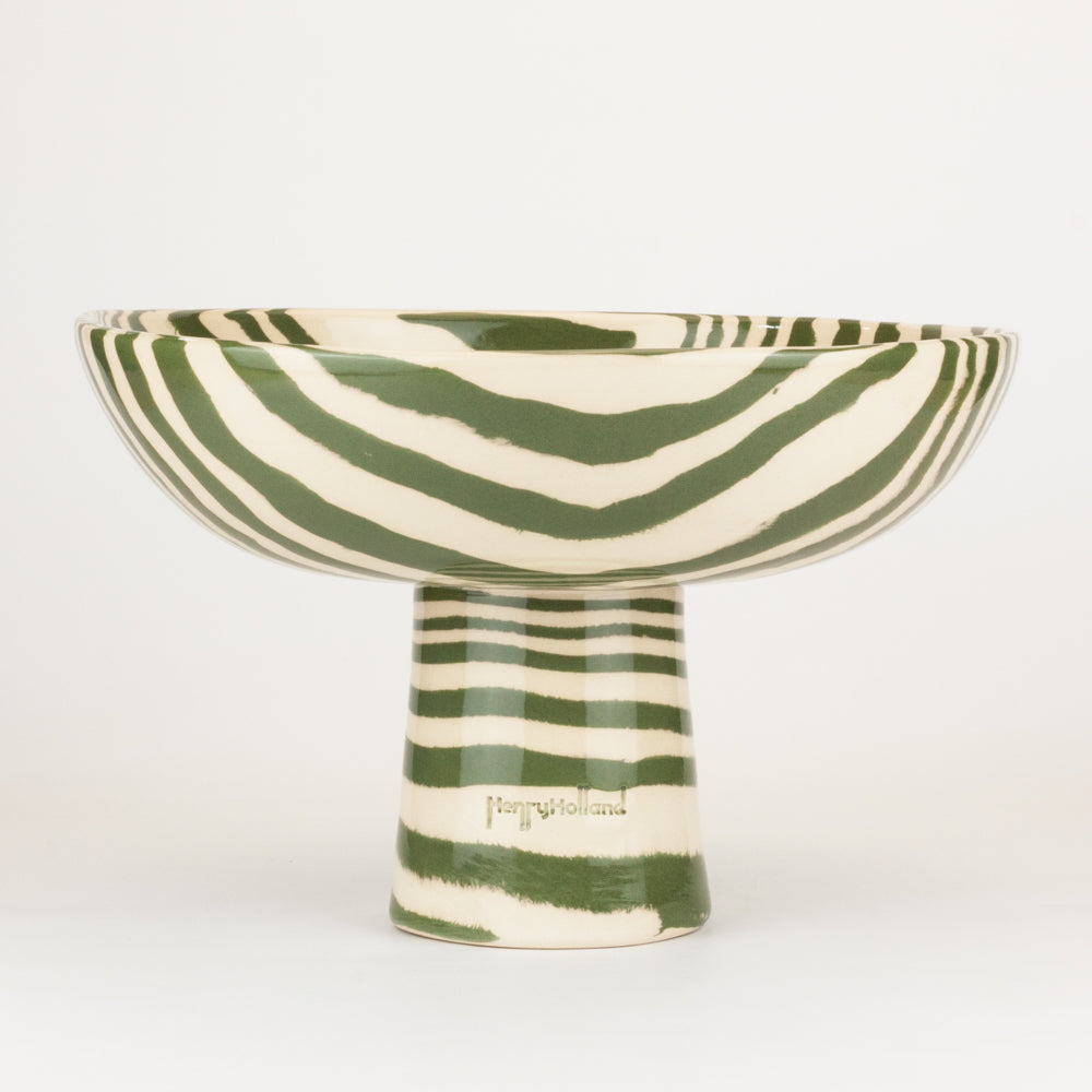 Green & White Extra Large Chalice