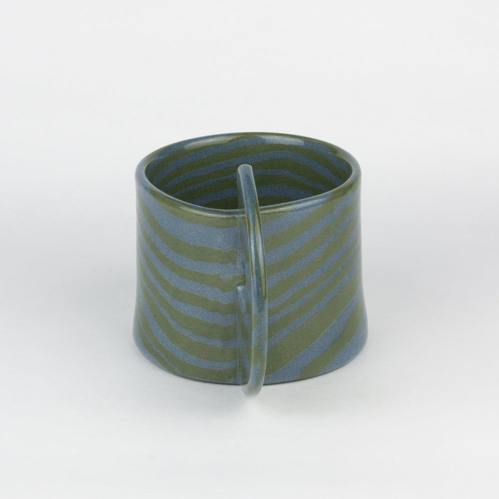 Green & Blue Marble Mug