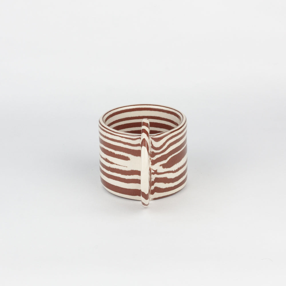 Terracotta & White Marble Espresso Mug
