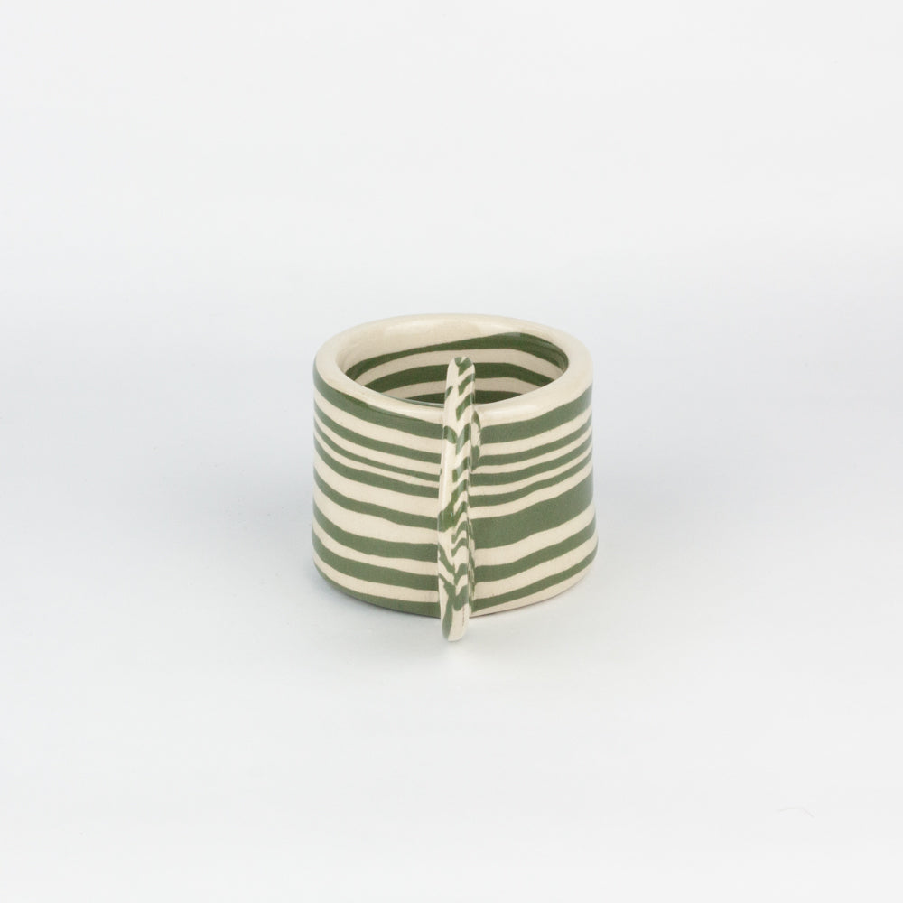 Green & White Marble Espresso Mug