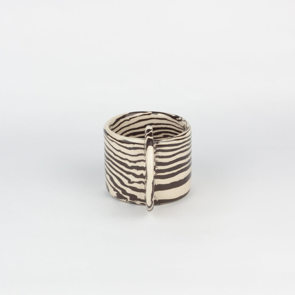 Brown & White Marble Espresso Mug