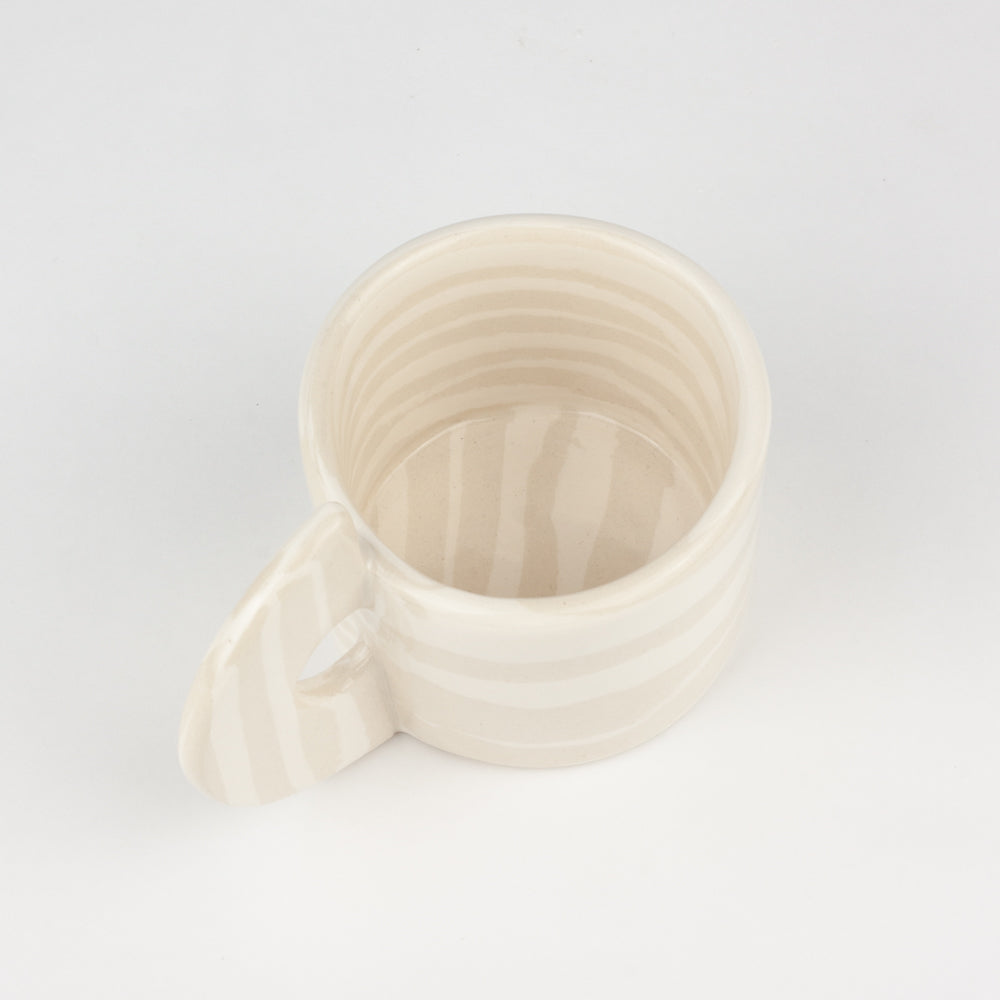 Oatmeal & White Marble Espresso Mug
