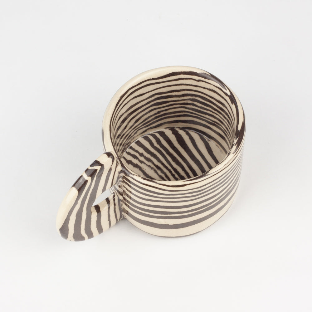 Brown & White Marble Espresso Mug