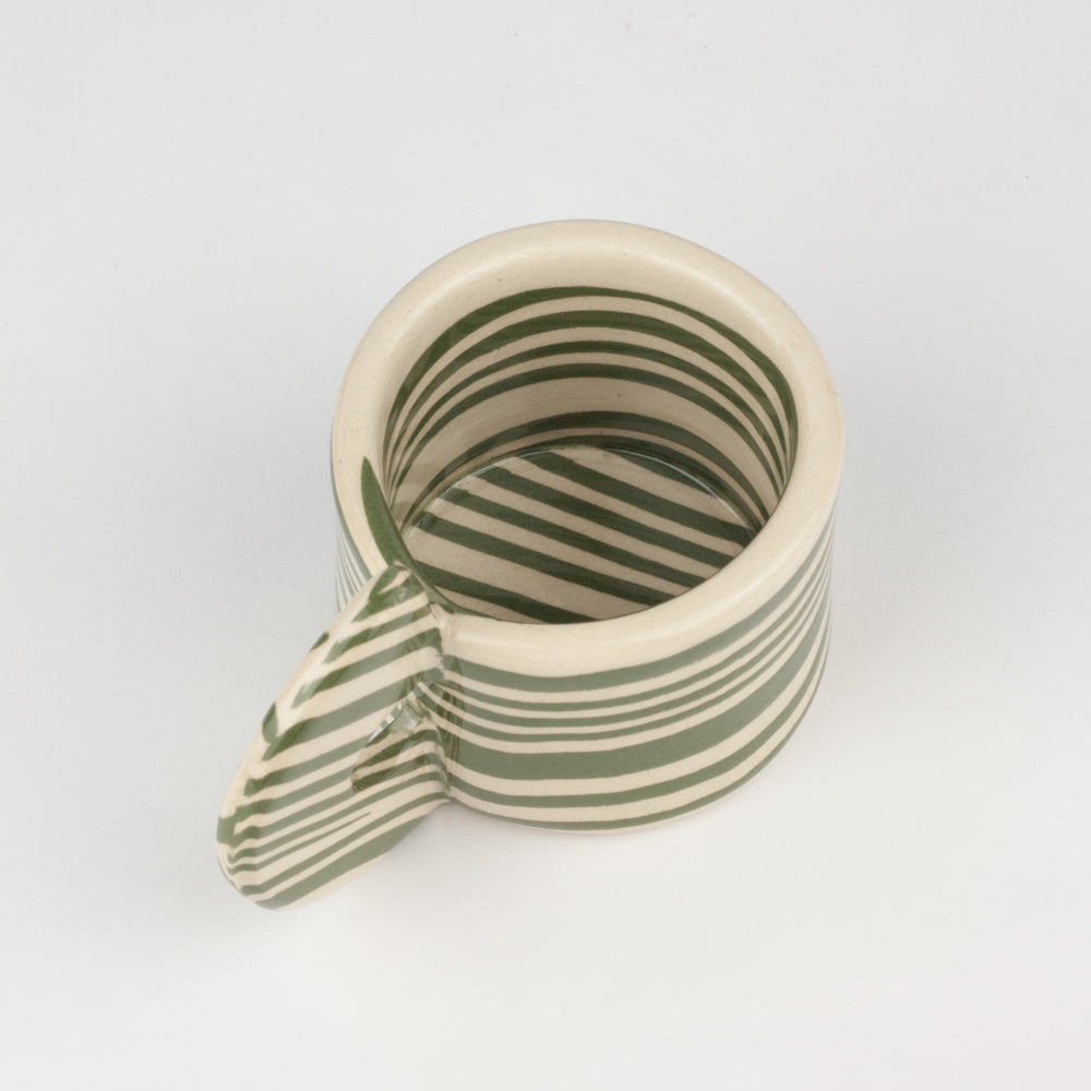 Green & White Marble Espresso Mug