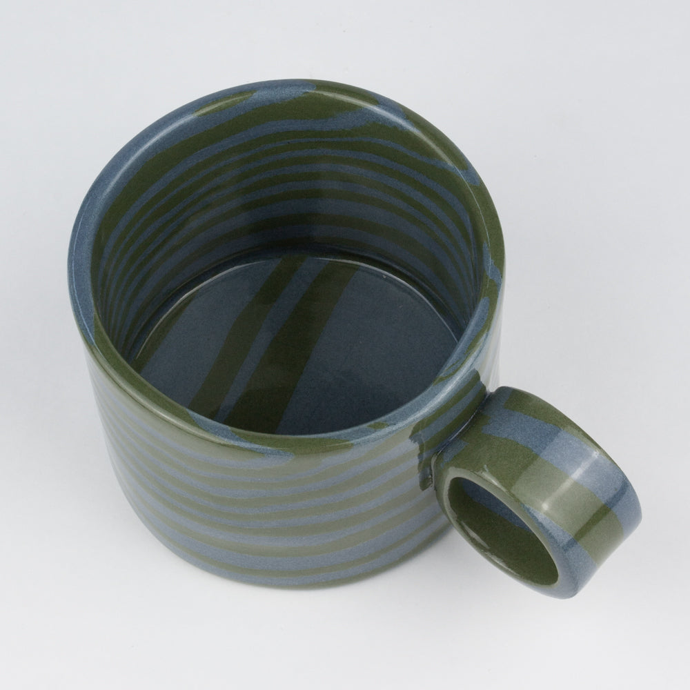 Green & Blue Marble Hug Mug
