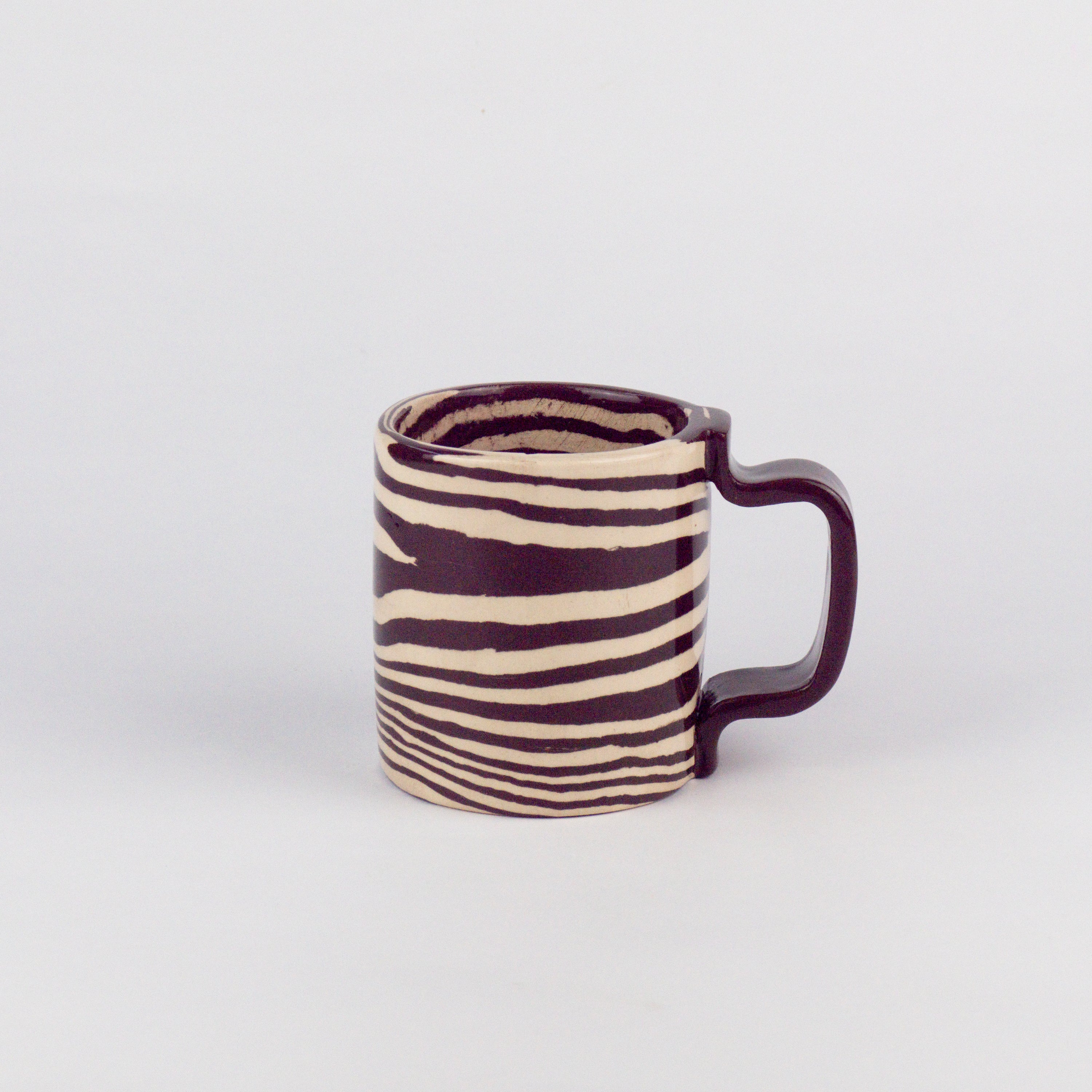 Brown & White Arch Mug