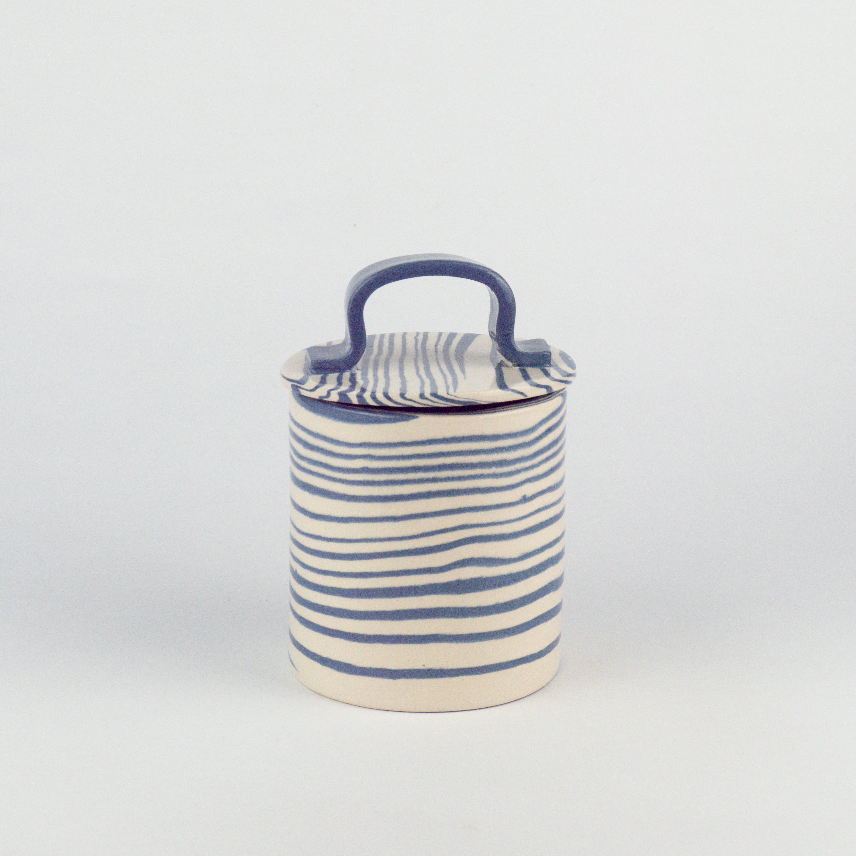 Blue & White Medium Kitchen Storage Jar