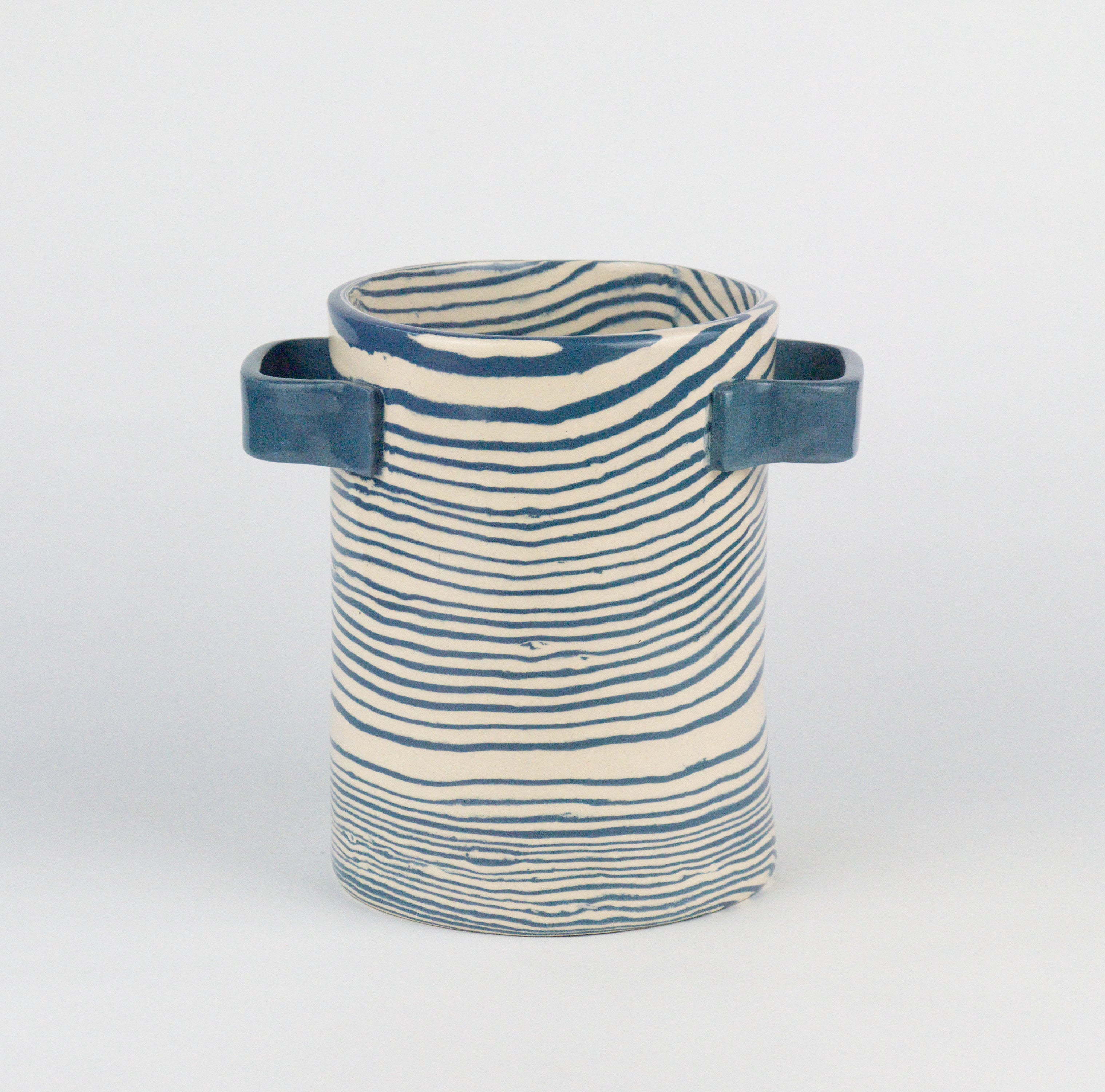 Blue & White Utensil holder