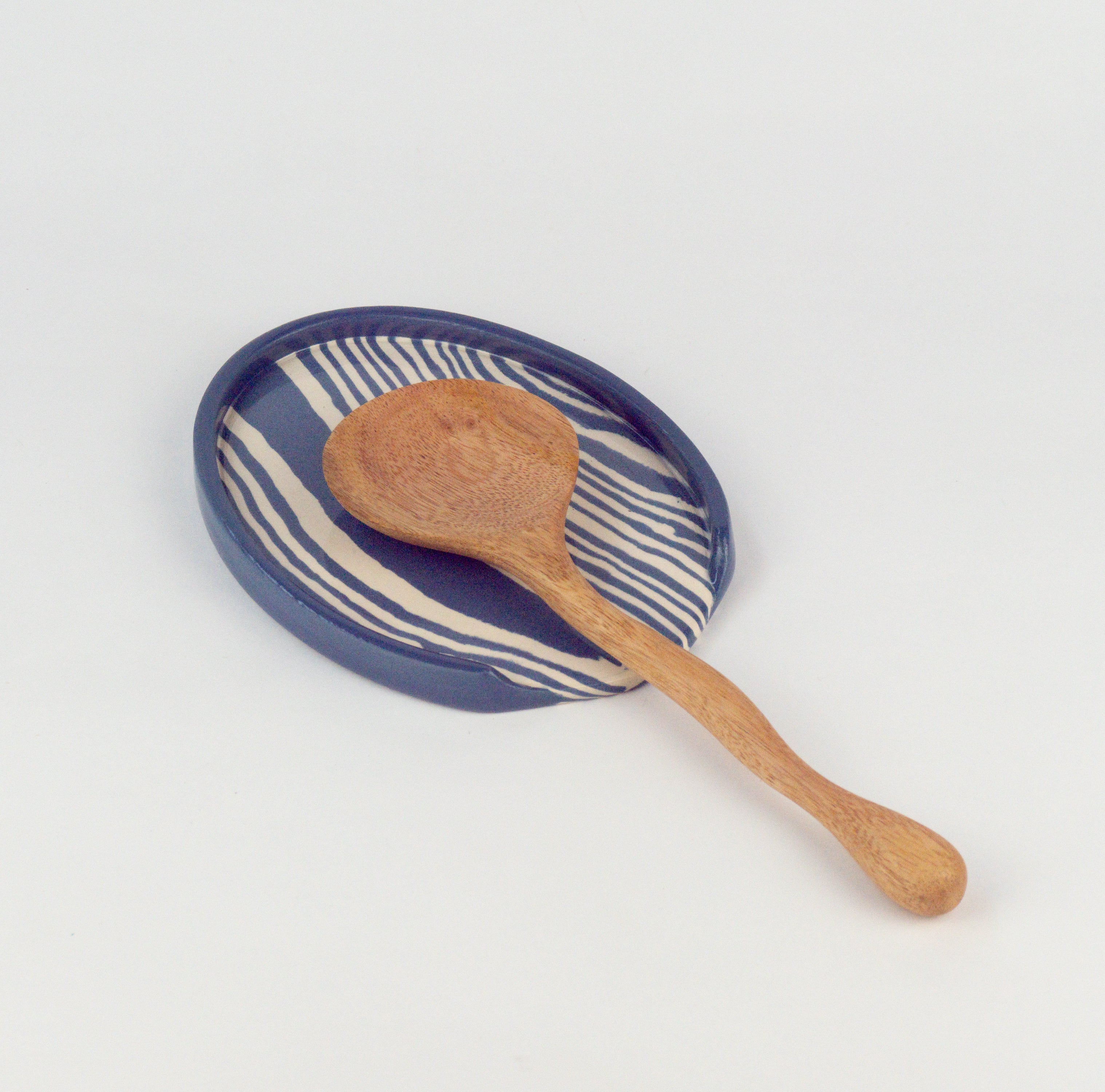 Blue & White Spoon rest