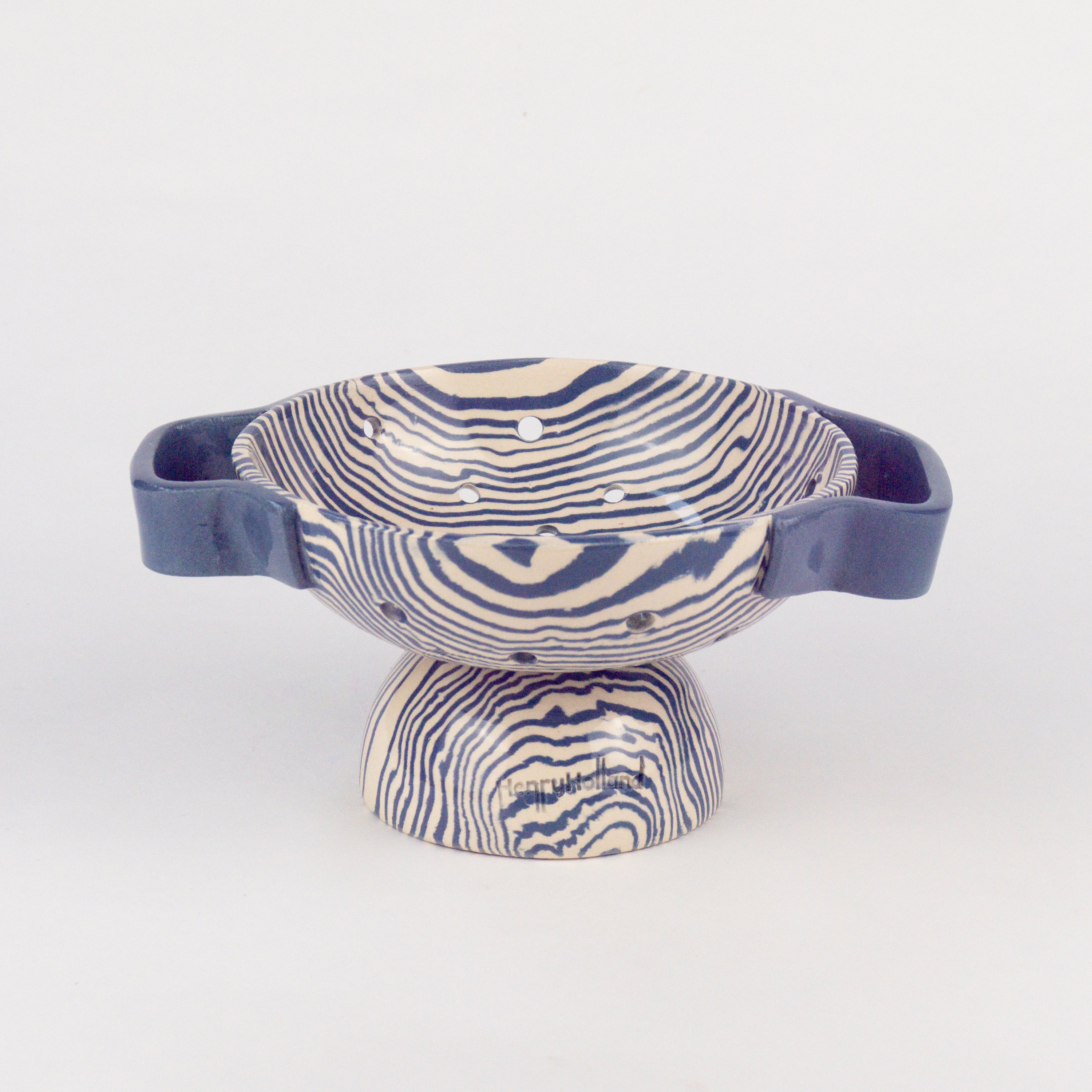 Blue & White Berry Bowl