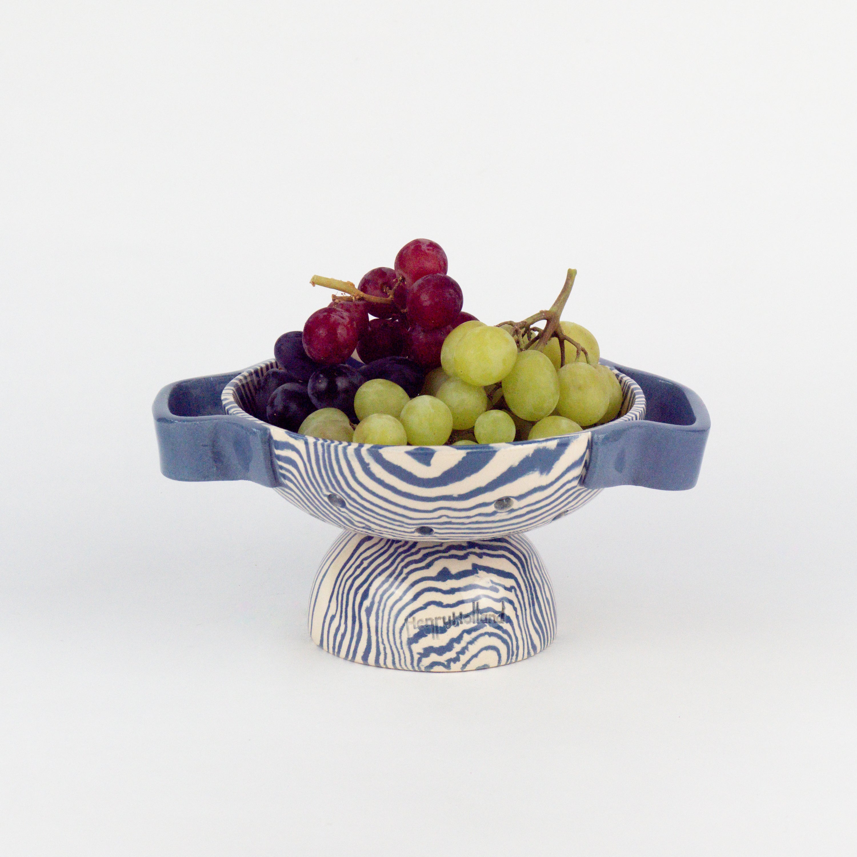Blue & White Berry Bowl