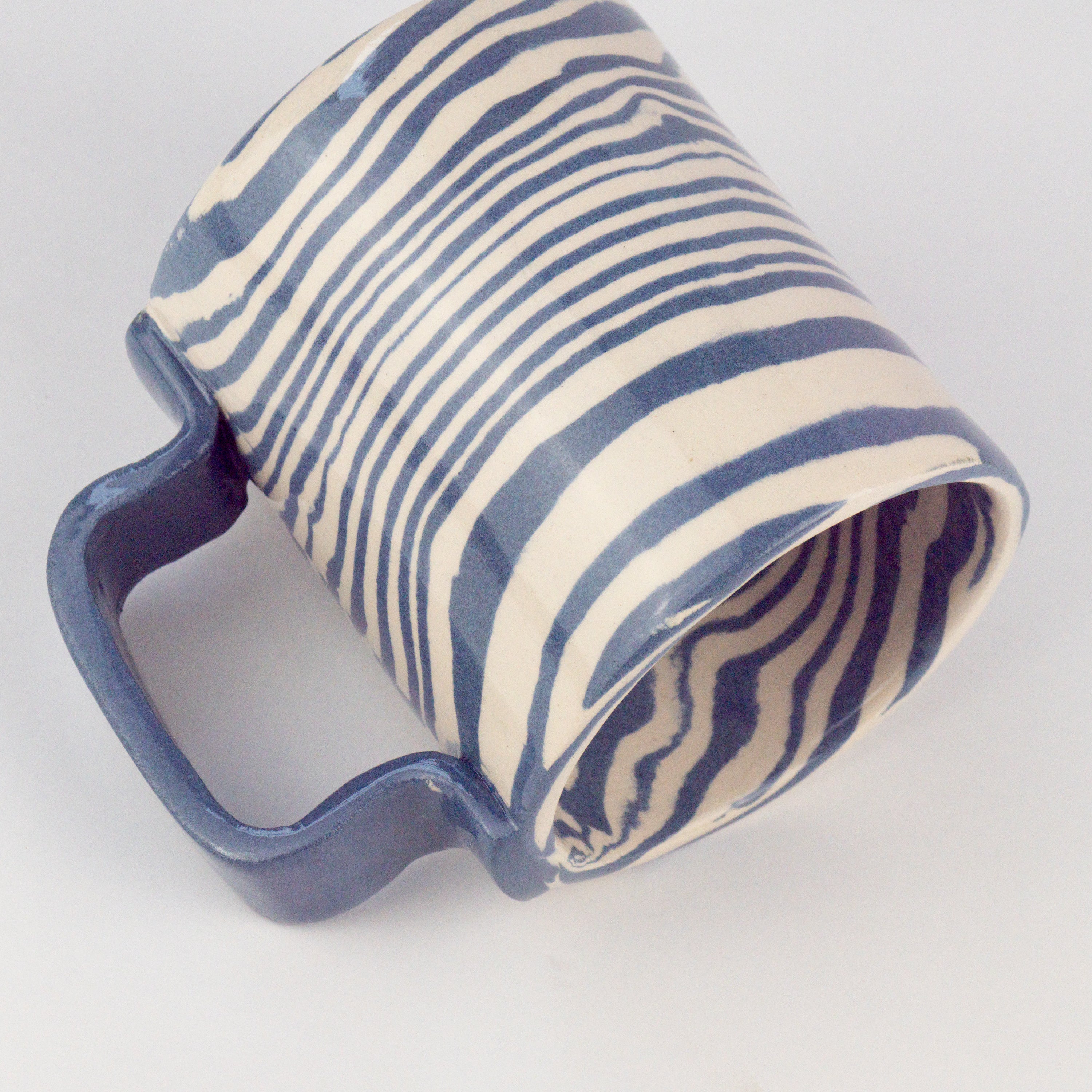Blue & White Arch Mug