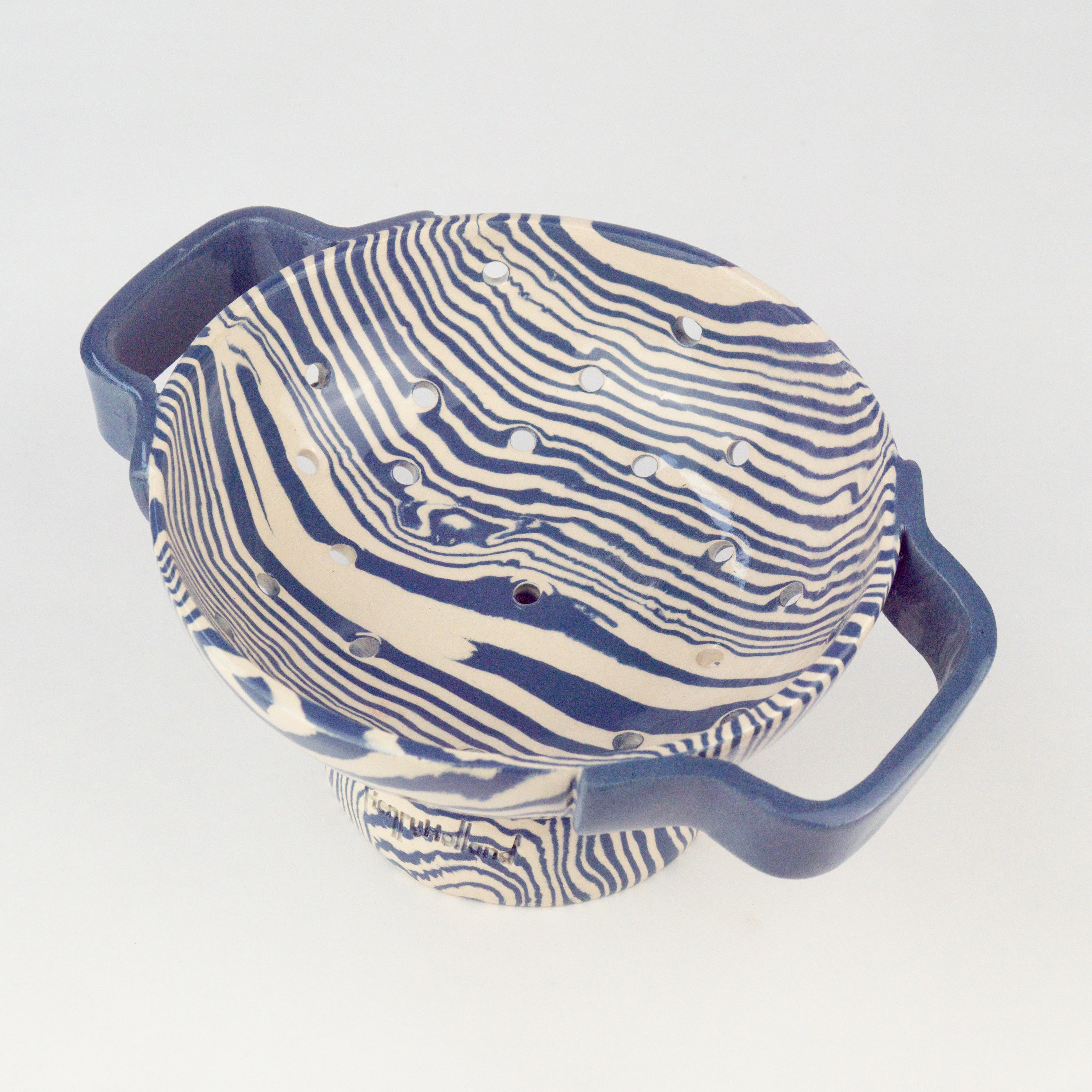 Blue & White Berry Bowl