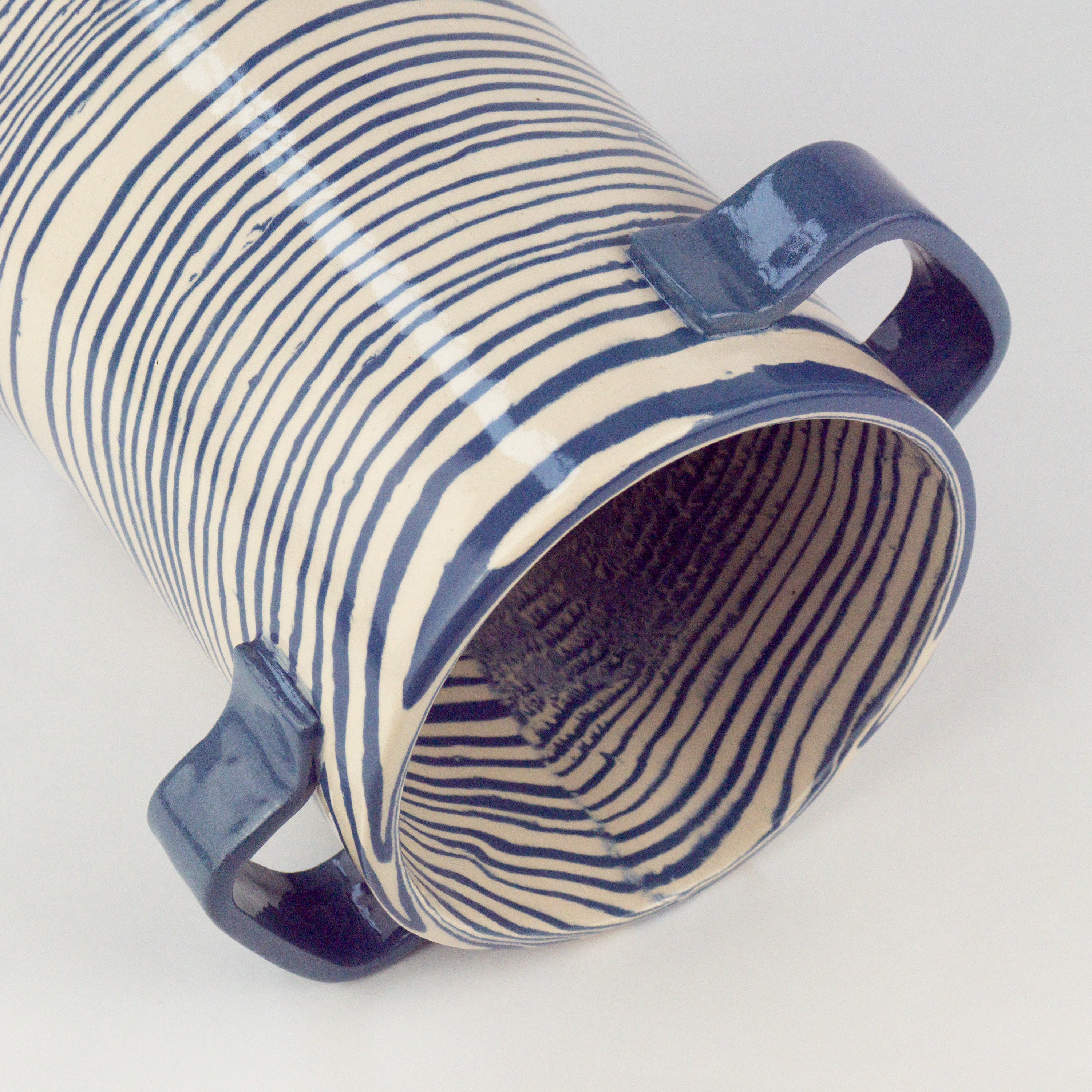 Blue & White Utensil holder