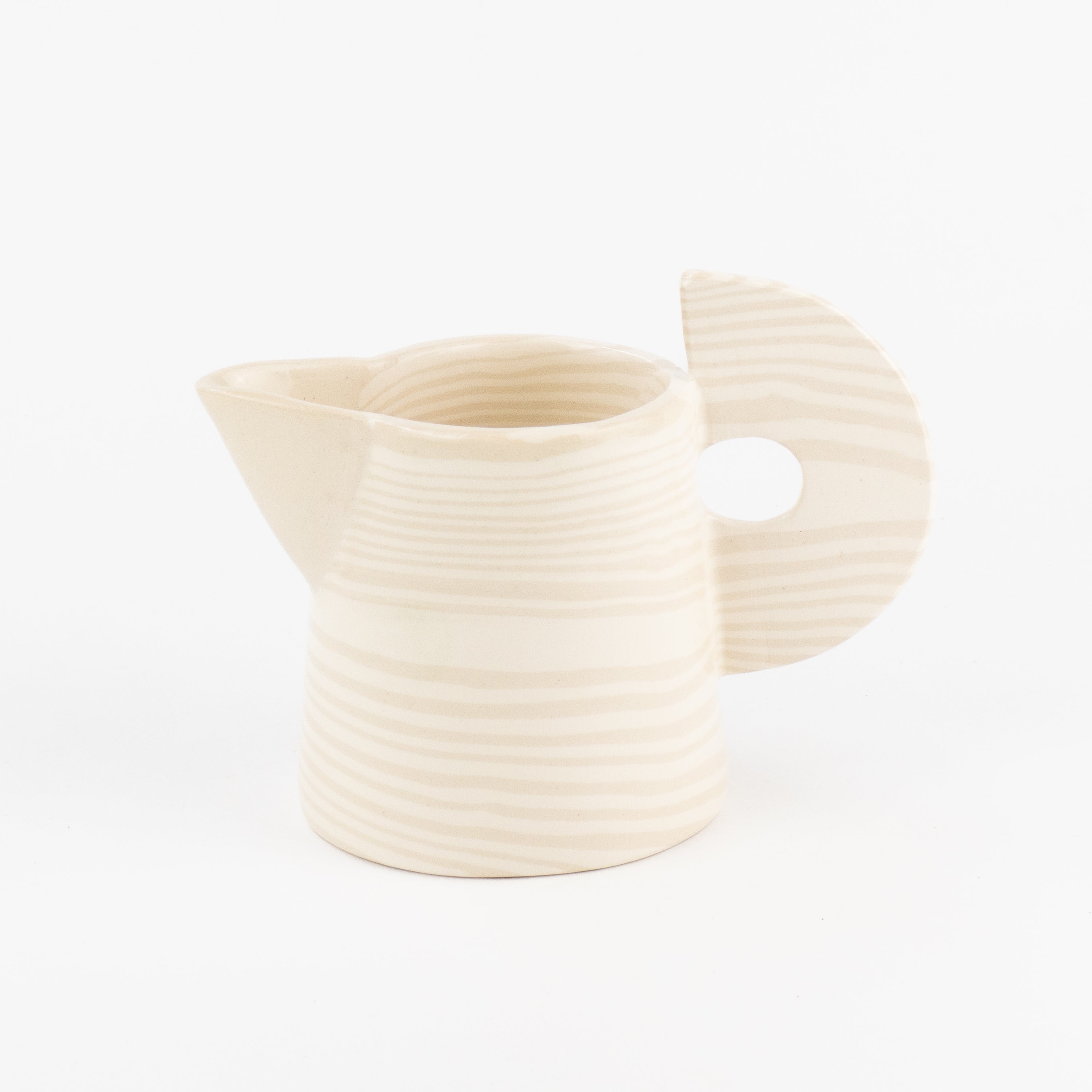 Oatmeal & White Small Jug