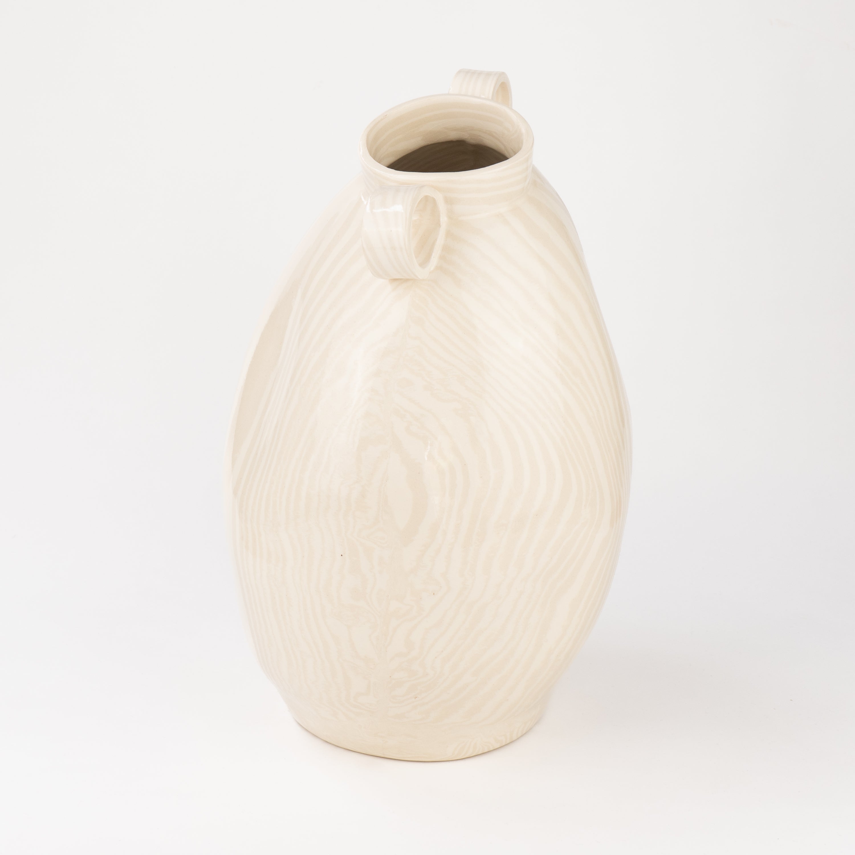 Oatmeal & White Marble Maxi Origin Vase