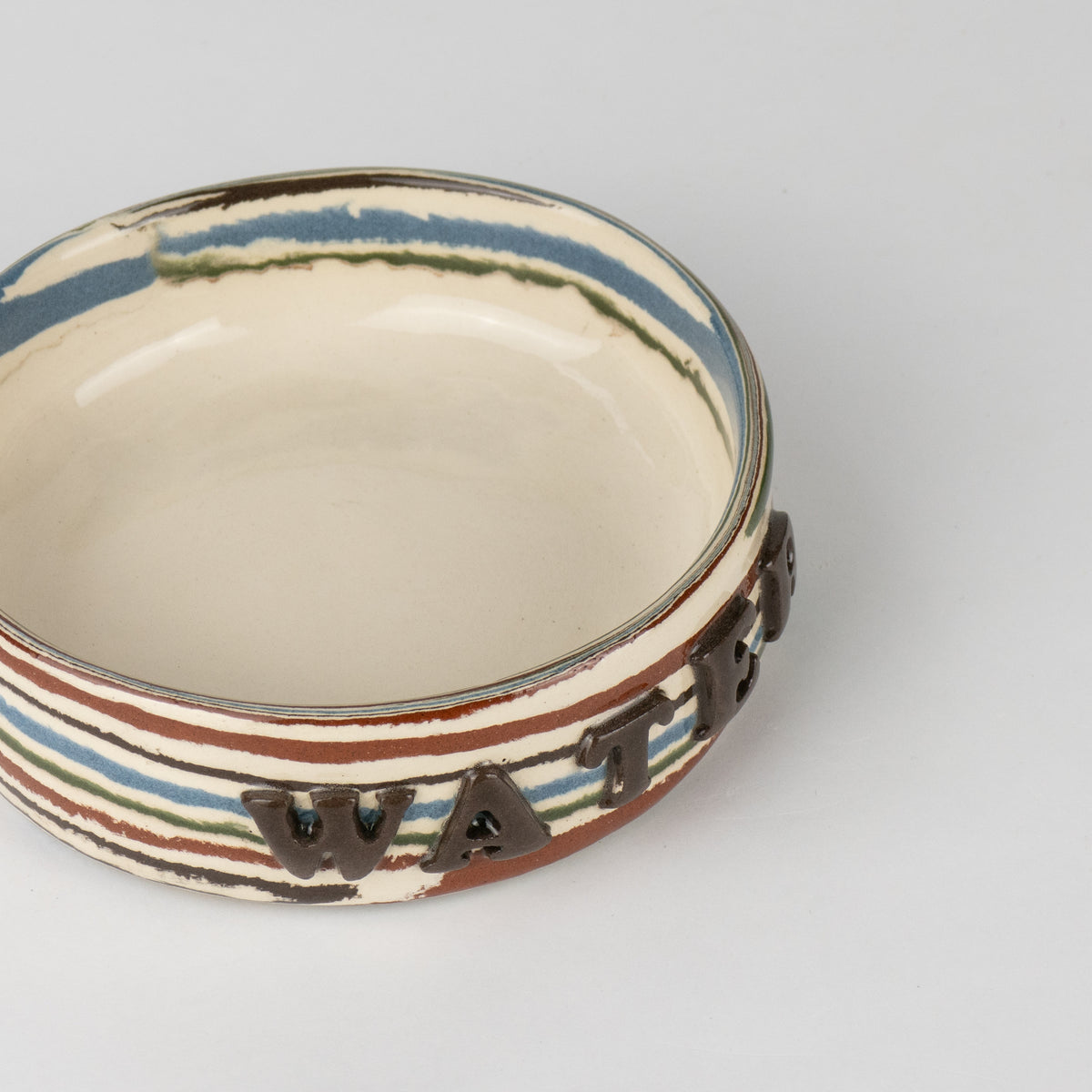 5 Multi-Colour & White Small Water Pet Bowl