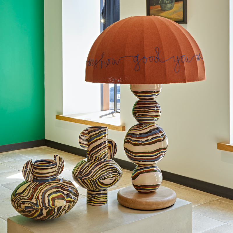 Henry Holland x Paul Smith Ceramic "TABLE" Table Lamp