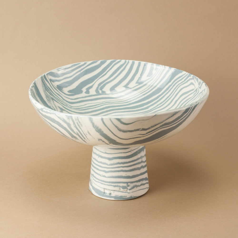 Blue & White Extra Large Chalice Bowl