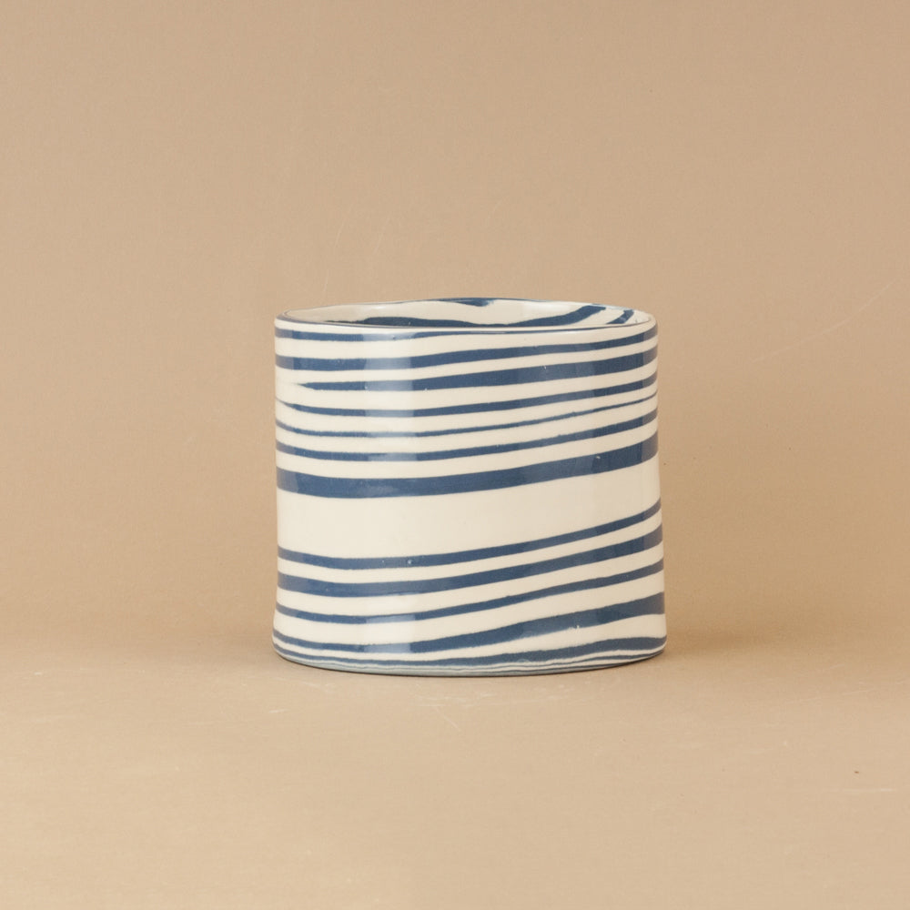 Blue & White Planter