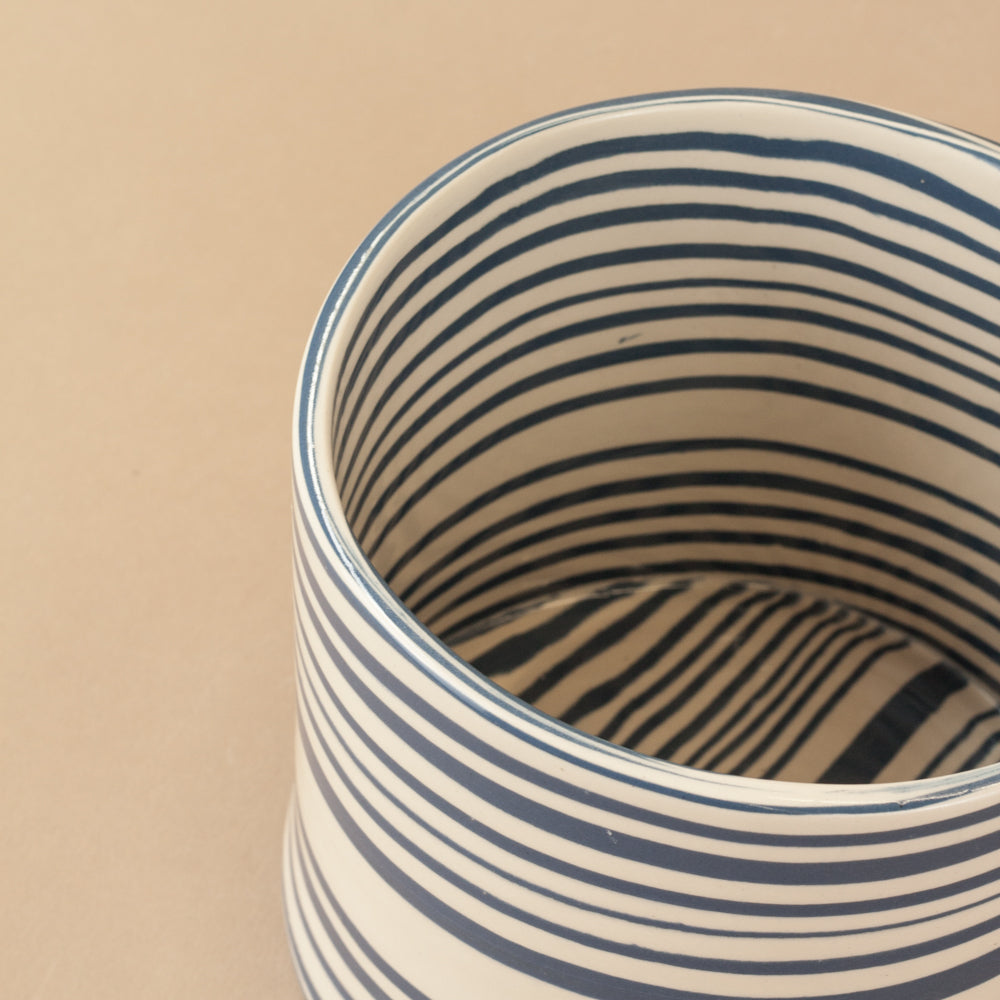 Blue & White Planter