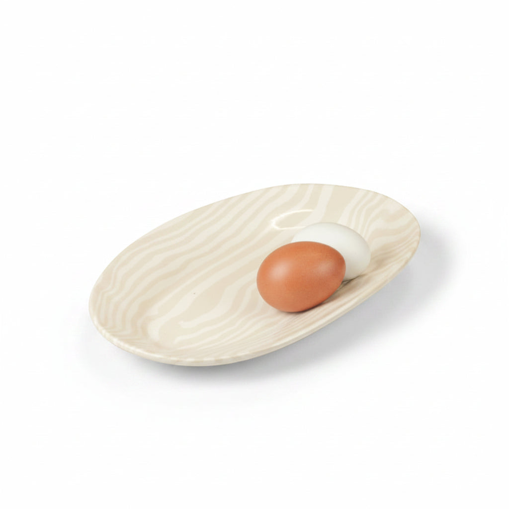 Oatmeal & White Small Platter